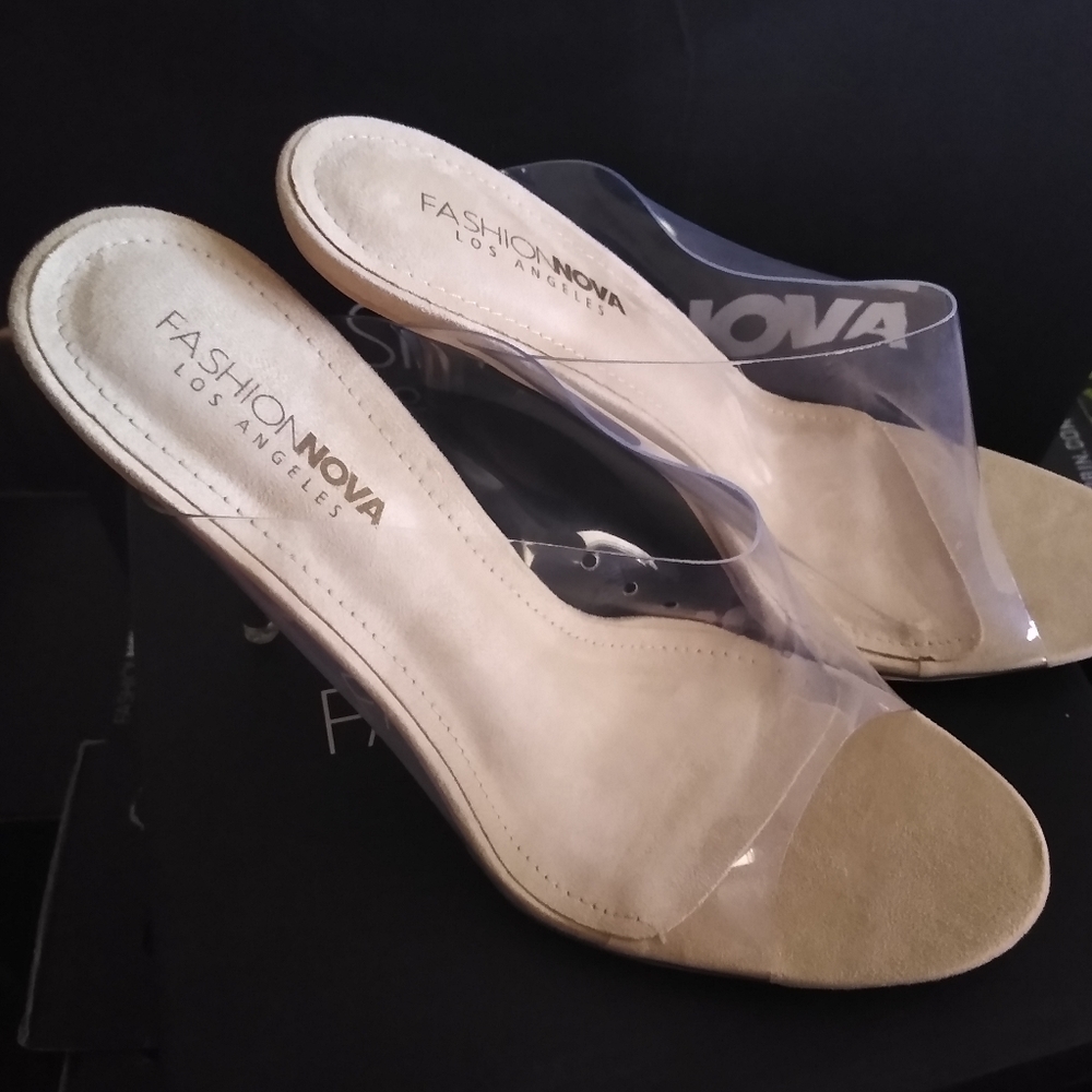 Open toed shoes